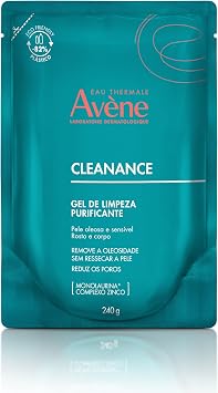 Gel de Limpeza Facial Avène Cleanance 400g - Controle de Oleosidade