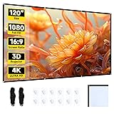 Projector Screen - 120 inch Projector Screen 16:9