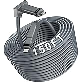 150FT(46M) Starlink Cable for Standard Actuated Gen 2, Replacement Cable Starlink V2, Starlink Extension Cable IP68 Waterproo