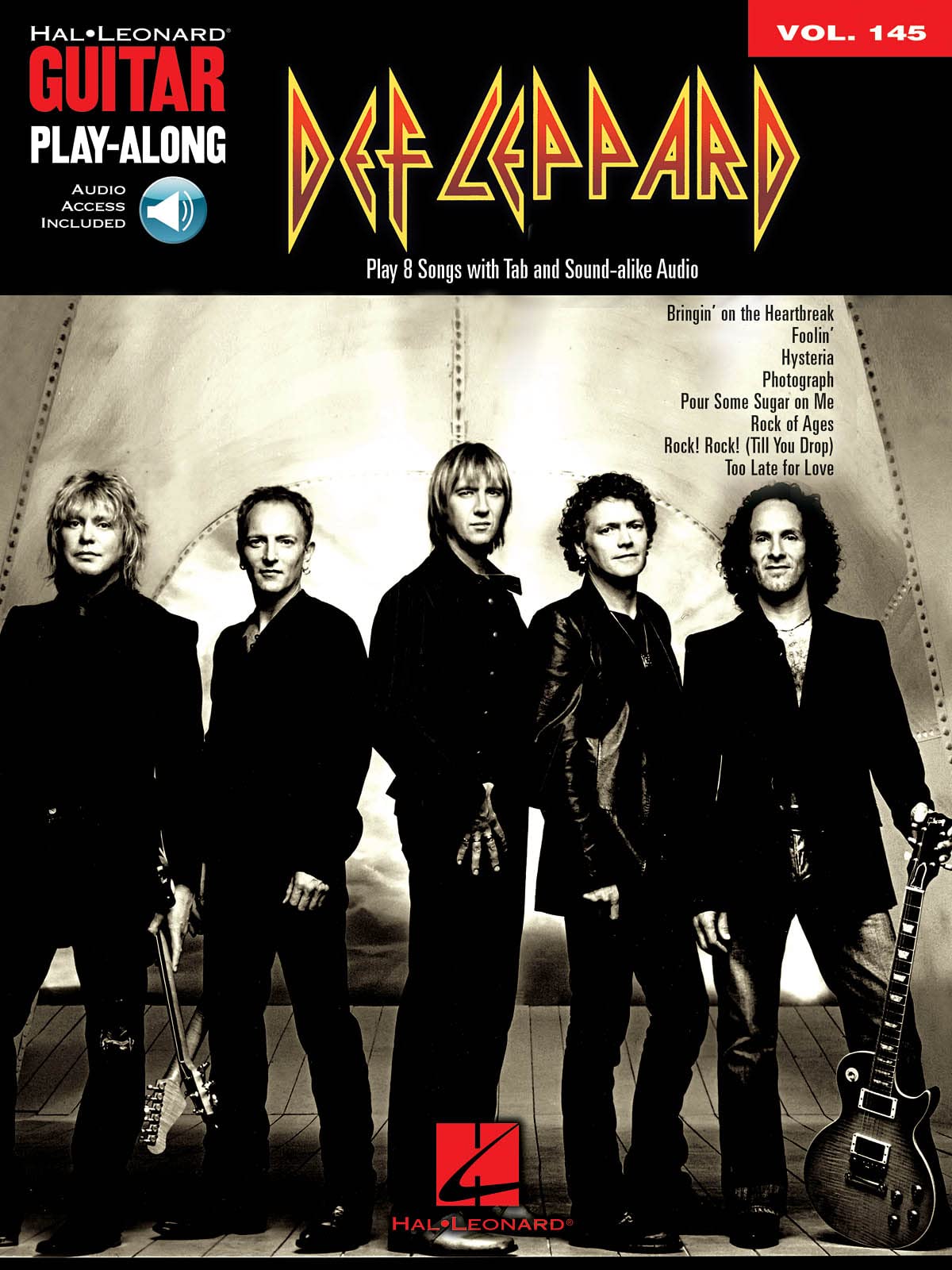 Guitar Play-Along Volume 145: Def Leppard Book/Audio