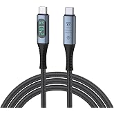 SlimQ 240W USB4 Cable, 40Gbps, 8K Display, PD 3.1, 1M