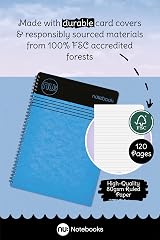 nu Notebooks Craze Cloud Range A5 Blue Wirebound Notebook 110 Pages Multipack view 2