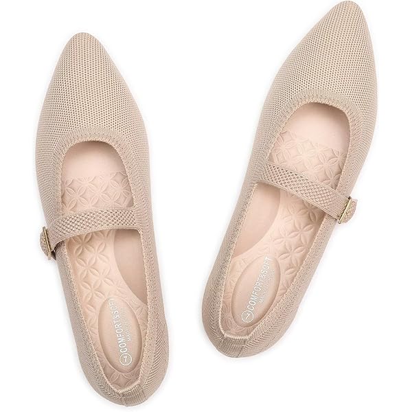 Amazon.com | Frank Mully Womens Casual Flat Shoes Square Toe Shoes