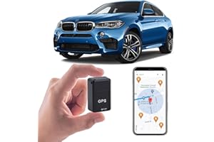 LIEBZE GPS Tracker for Vehicles Mini Magnetic GPS Real time Car Locator, Full USA Coverage, No Monthly Fee, Long Standby GSM SIM GPS Tracker for Vehicle/Car/Person