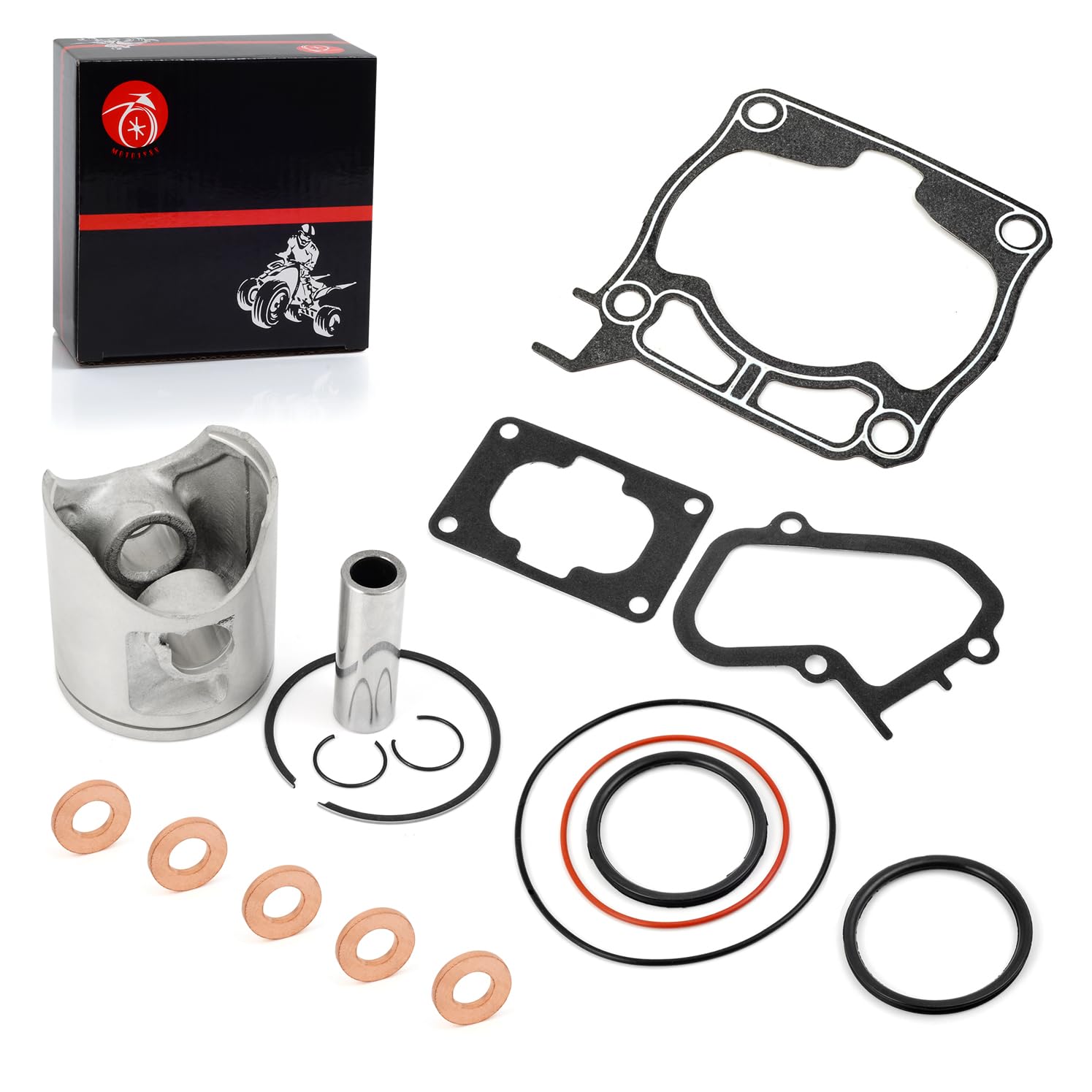Photo 1 of 1C3-11631-03-B0 Top End Piston & Ring Gasket Rebuild Kit For YAMAHA YZ125 2005-2021 YZ125X 2005-2021 1C3-11630-00-00