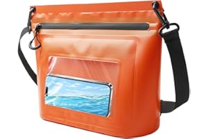 Waterproof Sling Bag – Phone Dry Pack | Adjustable Strap Waterproof Phone Pouch For Men & Women, Ideal For Swimming, Hiking, 