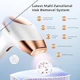 LUBEX 21J IPL Hair Removal Device, 3-in-1, 999,900 Flashes, Gold view 2