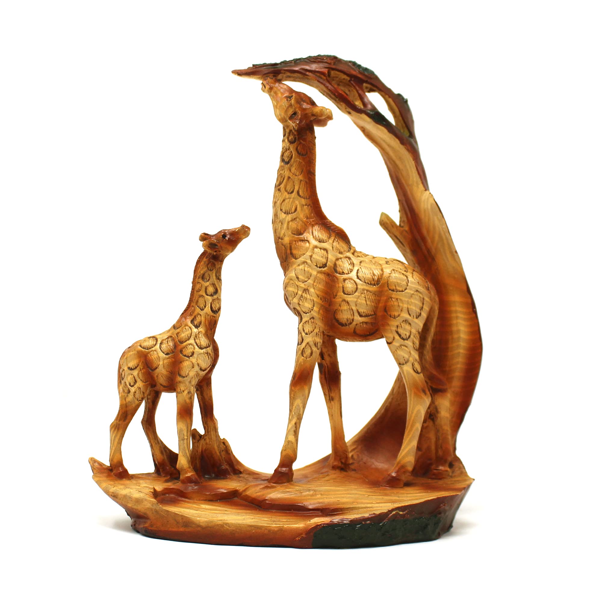 Thorness Eye catching Free Standing Graceful GIRAFFE and CALF Decorative ORNAMENT