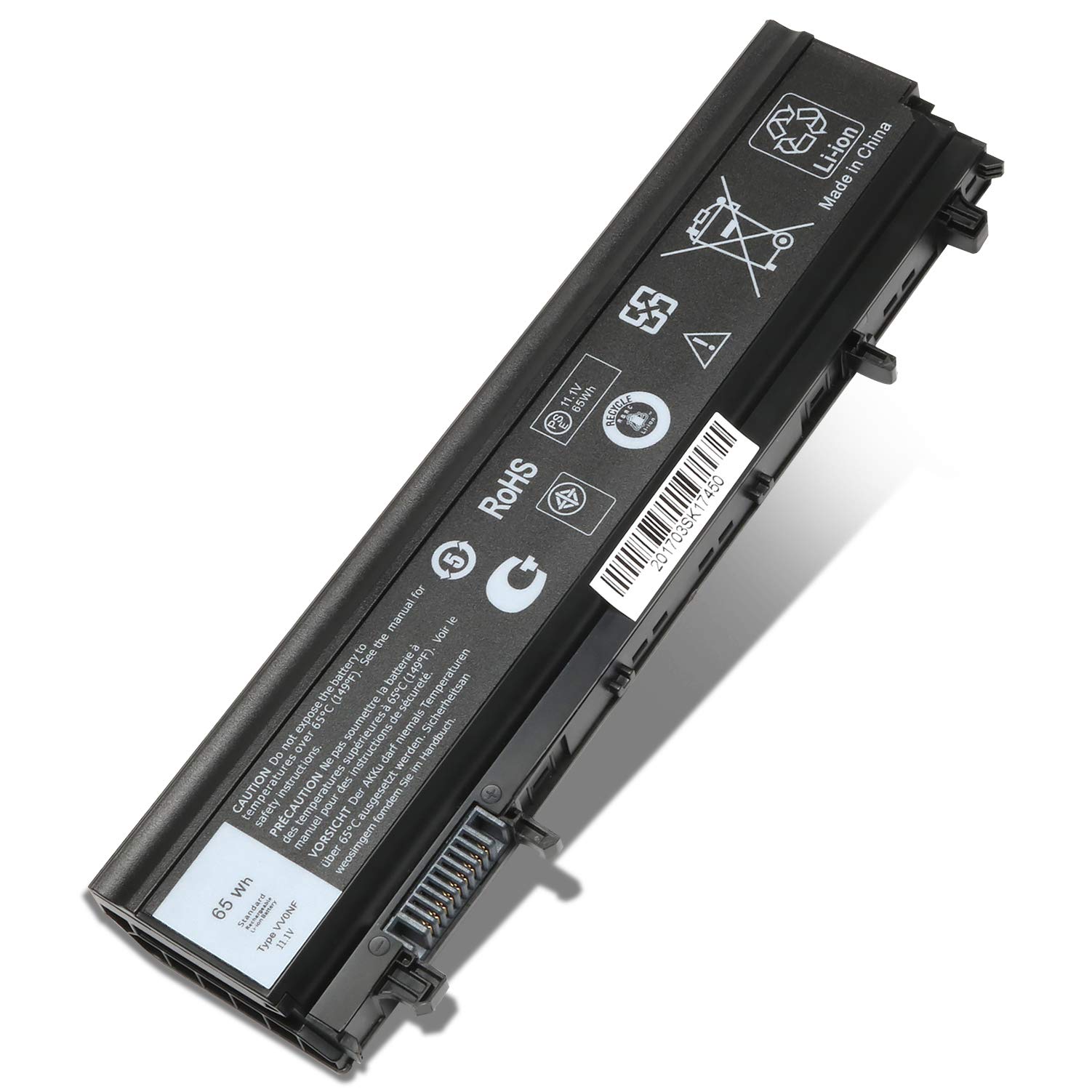 Fuente de fábrica VV0NF FT6D9 F49WX batería recargable para portátil Latitude E5 Fuente de fábrica VV0NF FT6D9 F49WX batería recargable para portátil Latitude E5