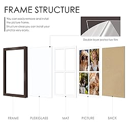 DUENPY 12x16 Picture Frame 5x7 Collage Picture