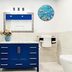 Indoor Outdoor Clock Waterproof - Nautical Coastal