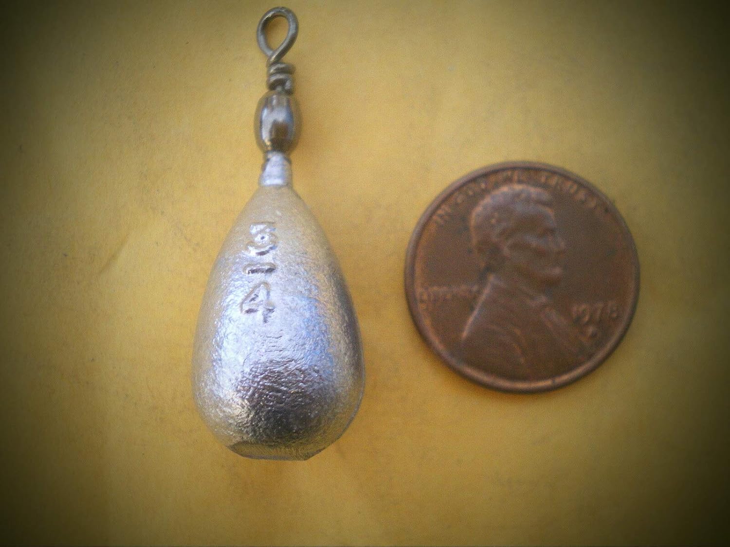 50 Bass Casting Black Swivel Bell Fishing Weights Sinker Fishing Supplies Gear and Equipment 3/4 Oz Made Do-It Mold
