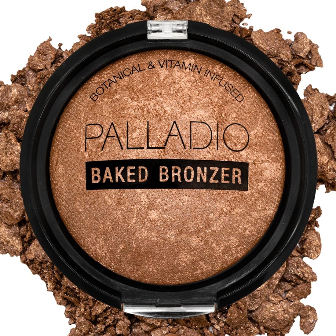 Palladio Baked Bronzer Number BBR04, Illuminating Tan 10 g