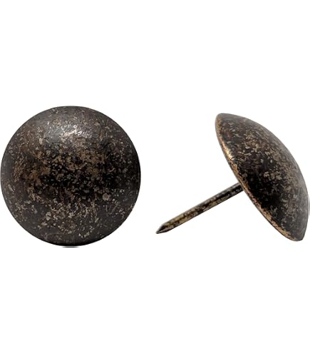 15 Oil Rubbed Bronze Clavos Decorative Nail Heads – 1.5" Iron Tacks For Crafts
