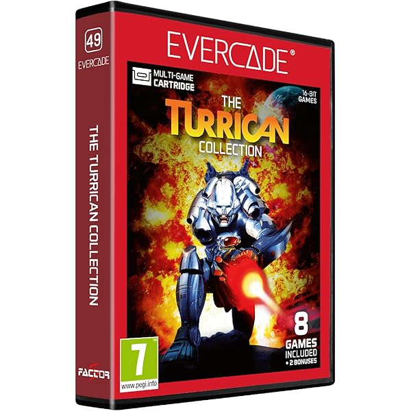 タリカン コレクション Turrican Collection Evercade Amazon.com: Blaze Evercade Turrican Collection : Video Games