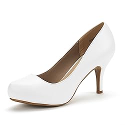 DREAM PAIRS Tiffany Womens Heels New Low Stiletto