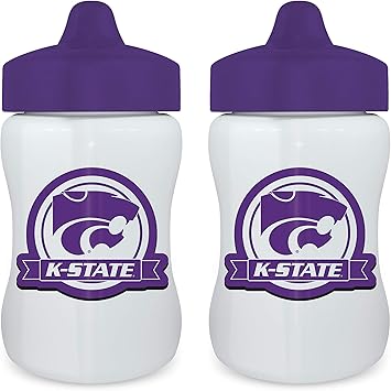 Amazon Baby Fanatic Ncaa カンザス州立大学ワイルドキャッツ ユニセックス Ksu222シッピーカップ 2個パック カンザス州立大学 説明を参照 Baby Fanatic スポーツ アウトドア