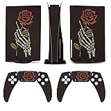 AoHanan Skeleton Hand Holding Rose 5 Skin