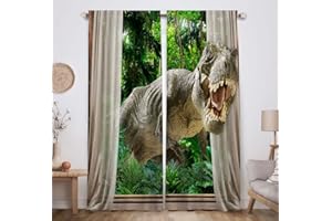 Allenjoy Динозавр детские оконные шторы для детей для маленьких мальчиков комната спальня милый детский домашний декор украшения прочный