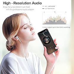 Lightning to 3.5 mm Headphone Jack Adapter, [Apple