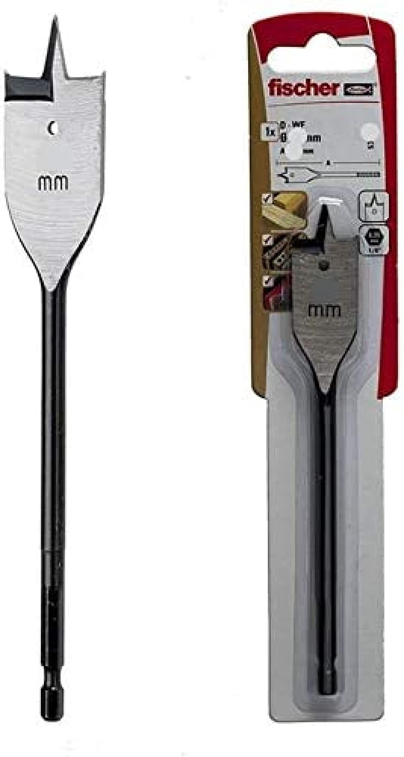 FISCHER 530659 Wood Blade Drill 24 mm