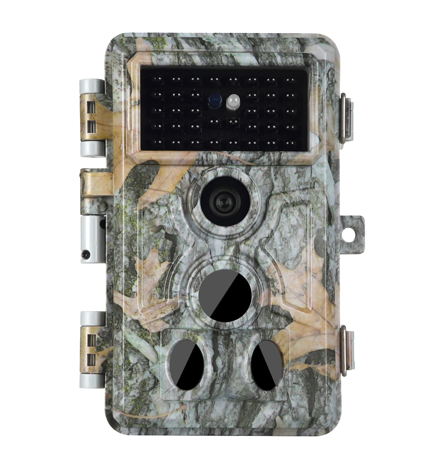 Folgtek Wildlife Camera Trail Cam 32MP 1296P with Night Vision Motion Activated, IP66 Waterproof 3 PIR 120° Wide Angle for Outdoor Scouting & Observation of the Farm, Backyard