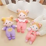 OUOZZZ Pink Soft Rag Doll 10" 25cm Machine Washable Safe Baby Doll view 6