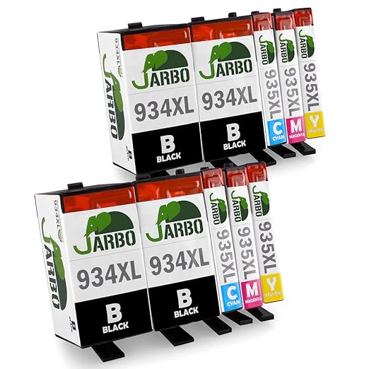title=JARBO Compatibile HP 934 XL 935 XL Cartucce d'inchiostro ad alto rendimento con