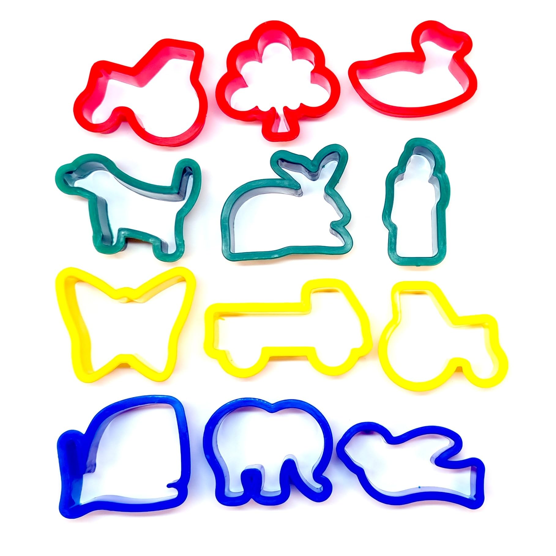 Major Brushes Assorted Dough Cutters - Pack of 12