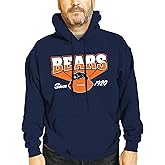 Team Fan Apparel NFL Adult Unisex Vintage Block Ultra Soft Fleece Hooded Sweatshirt, Officially Licensed Football Performance