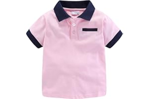 Mud Kingdom Little Boys Polo Shirt Cute Stripe Summer