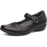 Dansko Fawna Mary Jane for Women - Cute, Comfortable Shoes with Arch Support - Versatile Casual to Dressy Footwear with Buckle Strap - Lightweight Rubber Outsole