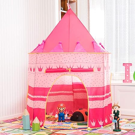 Amazon キッズテントおもちゃ 子供 テント室内屋外 子供の秘密基地 プレイハウス誕生日 子供 の プレゼント おもちゃ ハウス テント キッズテント おもちゃ