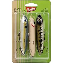 Rebel Leurres Pop-r Leurre de pêche, Mixte, Fire Tiger