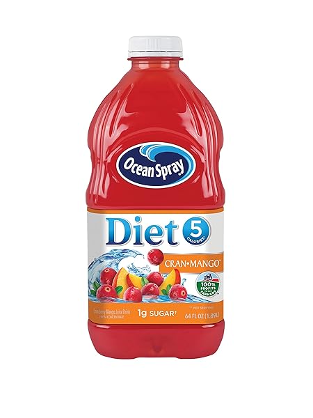 OCEAN SPRAY® DIET CRAN-MANGO™ CRANBERRY MANGO JUICE DRINK,...
