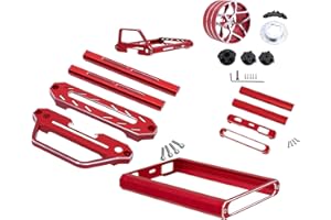 JOYSOG NB4 Metal Transmitter Protector Frame/Remote Control Metal Base/Transmitter Hand Wheel for Flysky Noble NB4 Remote Control Upgrade Parts (Style 11)