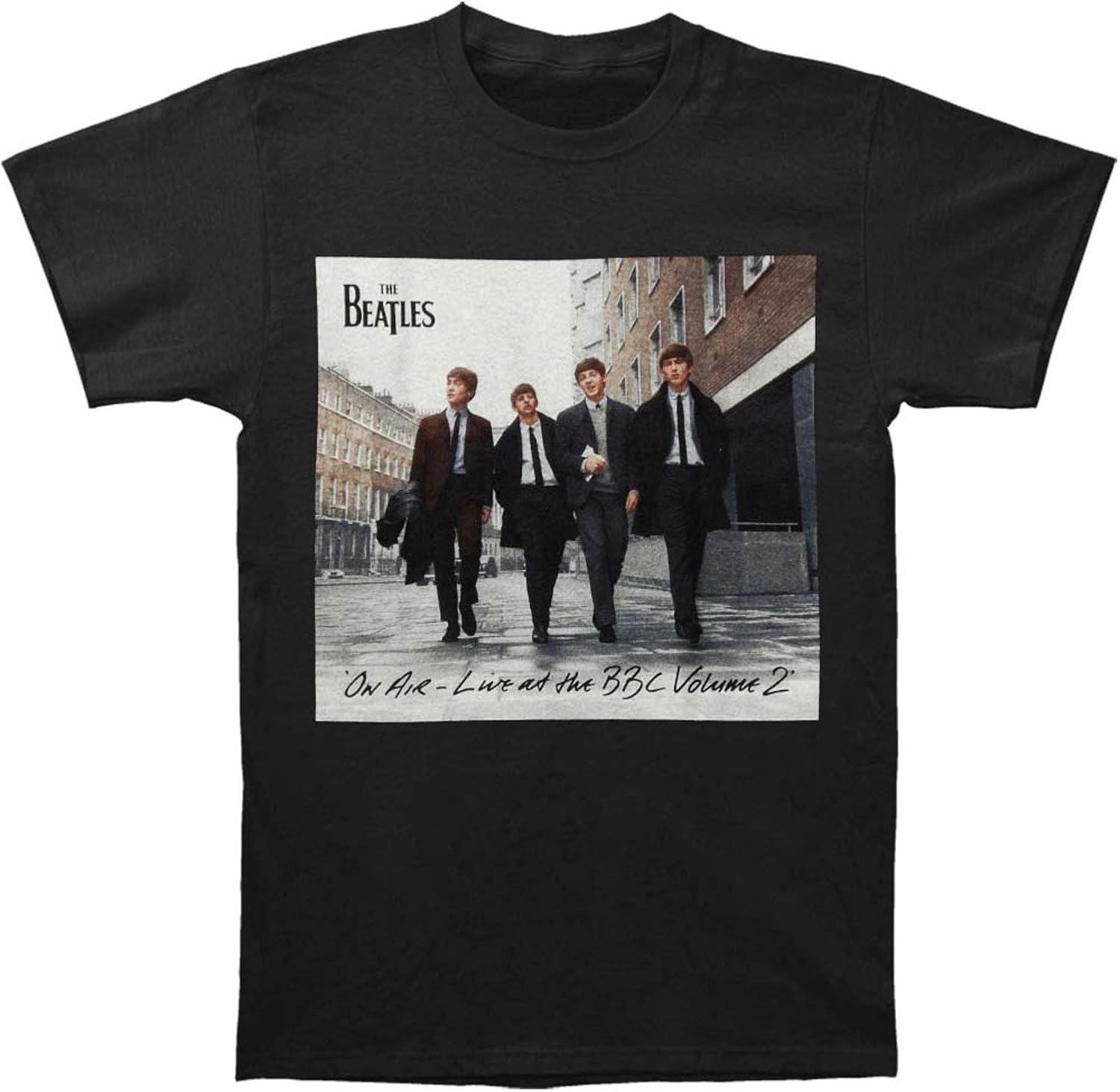 the beatles black shirt