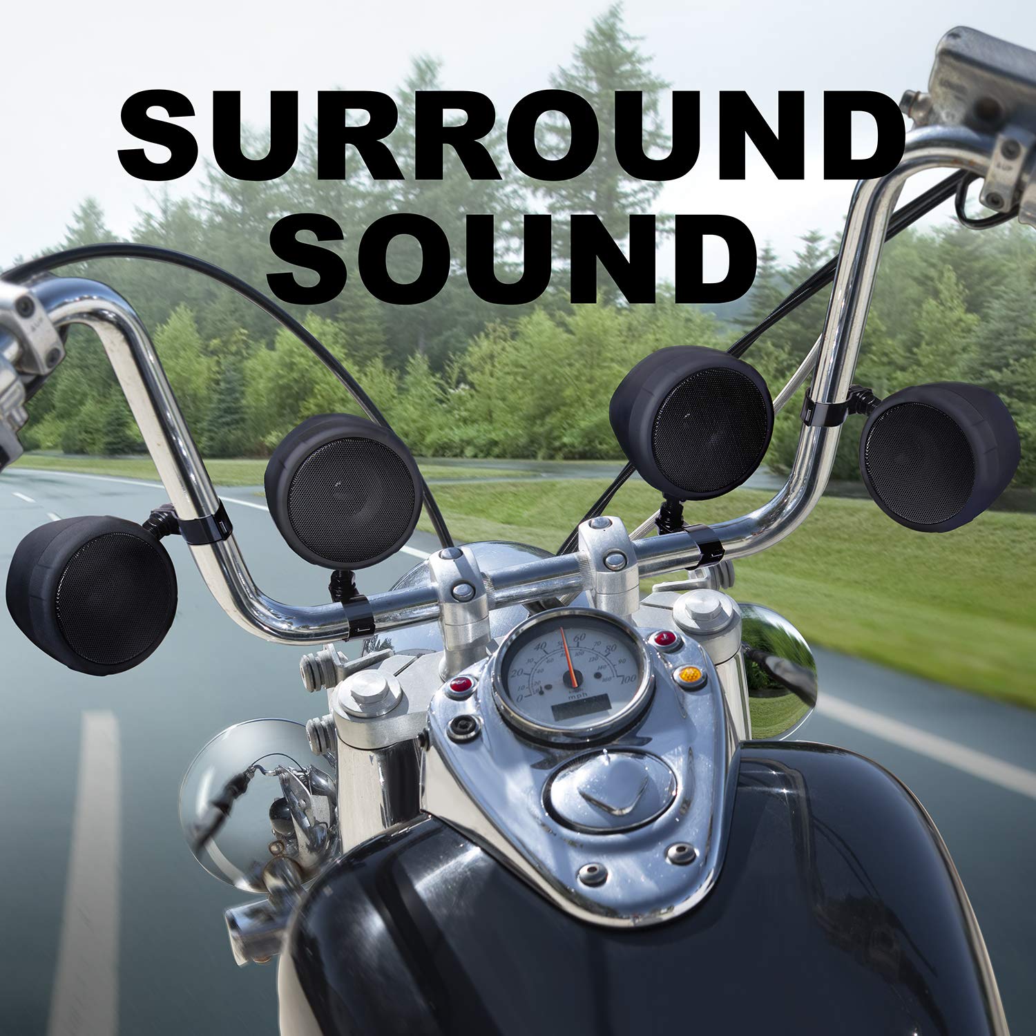 boss 4 speaker motorcycle