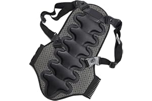 Unisex Back Protector Spine Guard Back Protective Gear for Motorcycling, Skiing, Skateboarding, Snowboarding Outdoor Sport