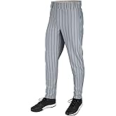 Champro Mens Triple Crown 2.0 Tapered Bottom Baseball Pants with Pinstripes