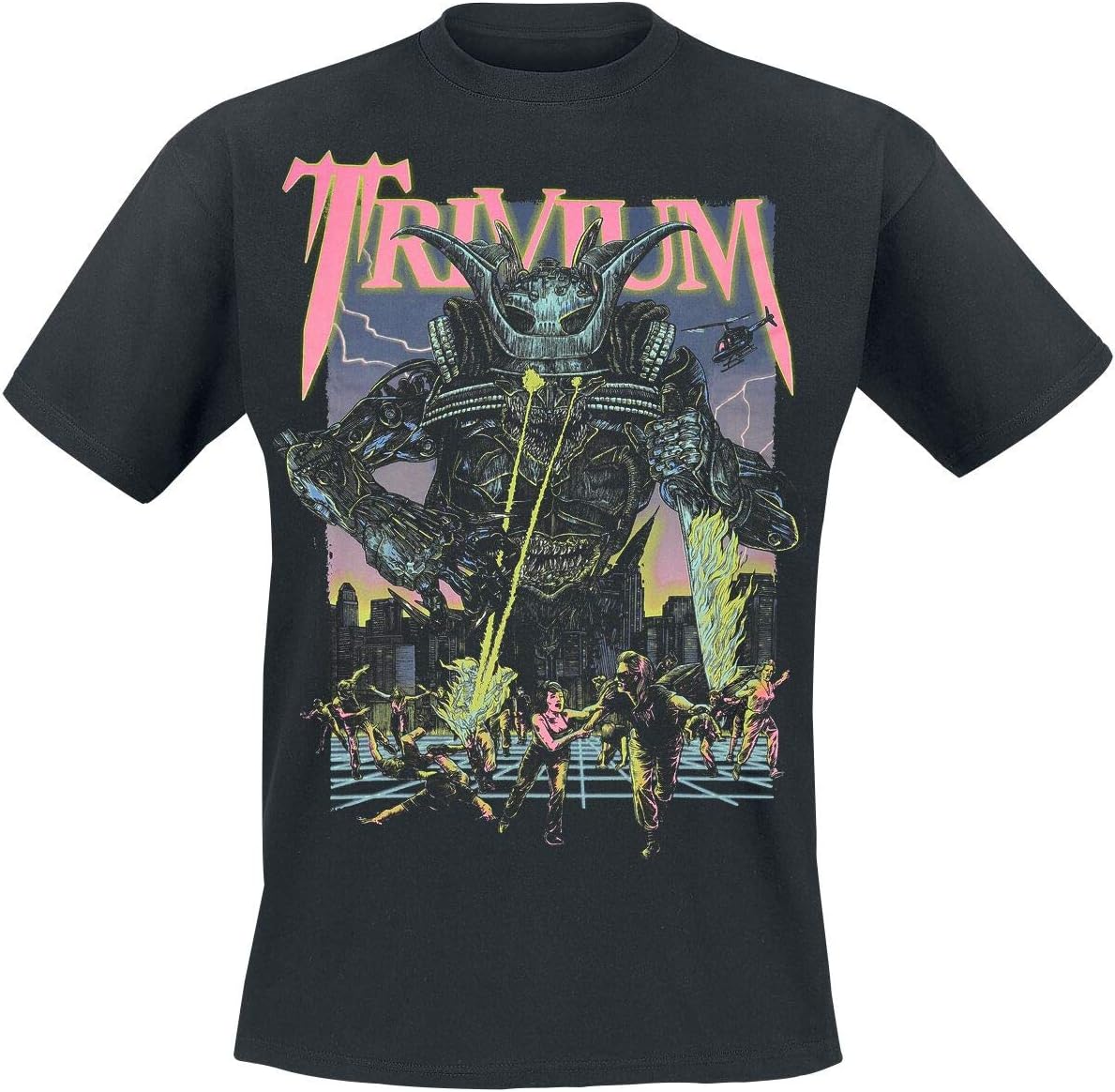 Trivium Alien Metal T-Shirt Black M