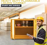 Horison Industries COSHH Cabinet Flammable Storage Fireproof Chemical Cupboard view 2