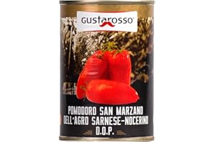 D.O.P. San Marzano Tomatoes Gustarosso DaniCoop – Campania, Italy - 400 gr (14.1 oz)