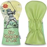 SHANKITGOLF Funny Driver Head Cover &ndash; Durable PU Leather Golf Club Cover