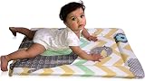 Babycurls Baby Changing Mat Elephant Chevron Green 76 x 45cm view 8