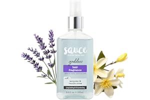 SAUCE BEAUTY Goddess Hair Fragrance, 5.2 Oz, Long-Lasting with White Lavender and Tahitian Vanilla Notes, UV Protection, Lightweight, Suitable for Everyday Use