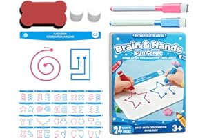 Brain Training Card Game - Educational Cognitive Toy, Left and Right Brain Training Game Cards | for Hand Coordination Parent