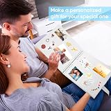 DazSpirit Photo Album Scrapbook Kit 80 Pages Holds 420 Photos with 12 Metallic view 6