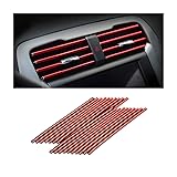 20 Pieces Car Air Conditioner Decoration Strip for
