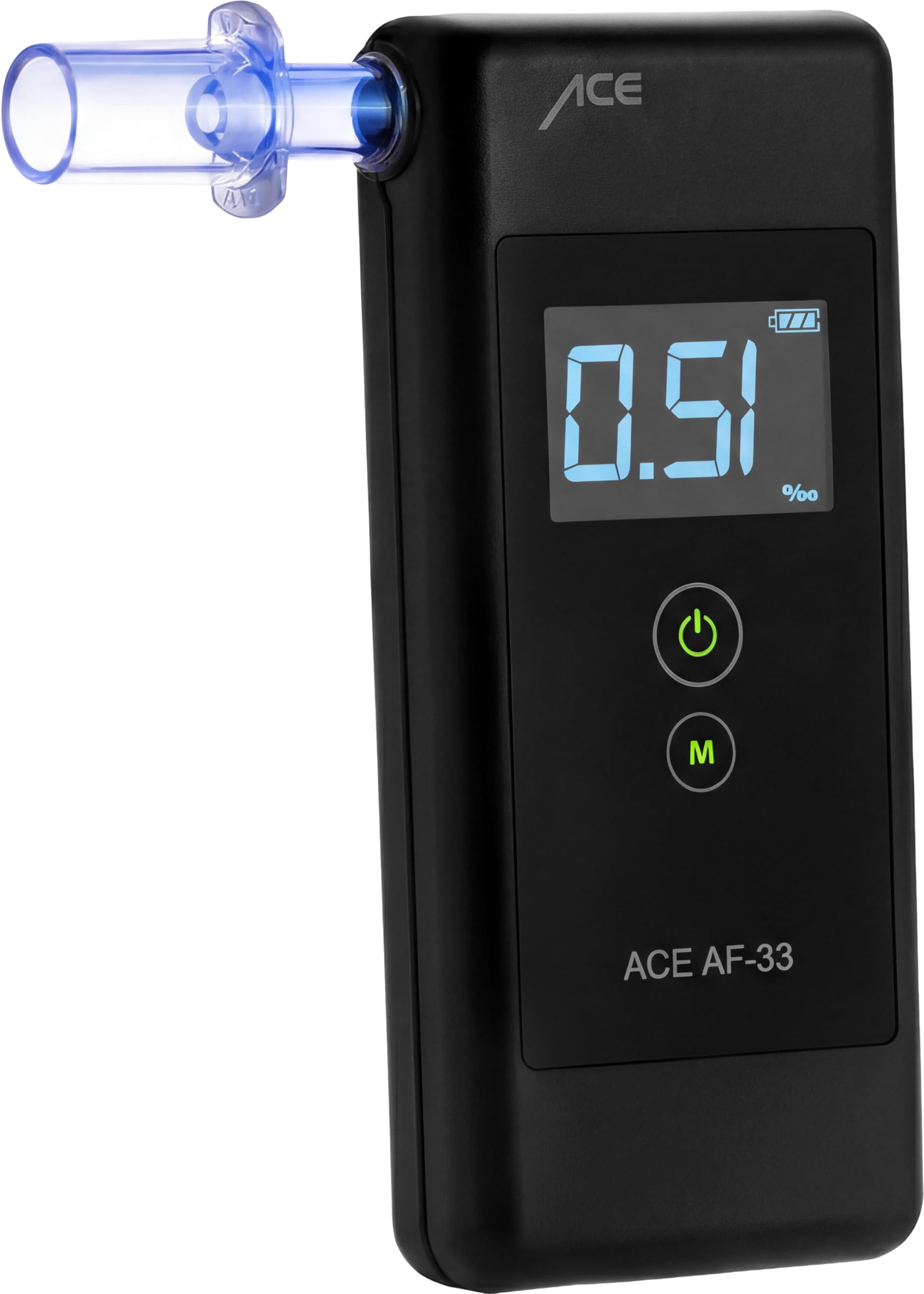 Breathalyser AF - 33, Tu-Vienna-Measuring accuracy: 97.9% Police Accurate